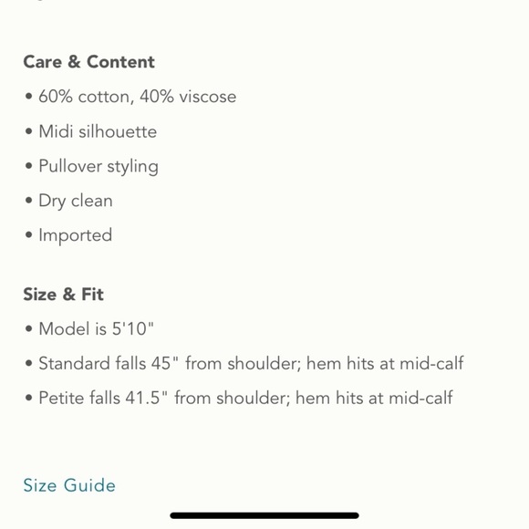 Anthropologie NWT Anne Ribbed MIDI Dress Size S - Picture 6 of 16